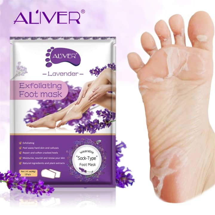 Exfoliant hydratant, gommant pour les pieds